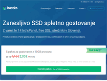 Tablet Screenshot of hostko.com